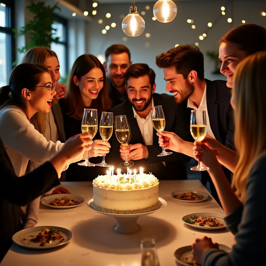 Celebración de hito importante