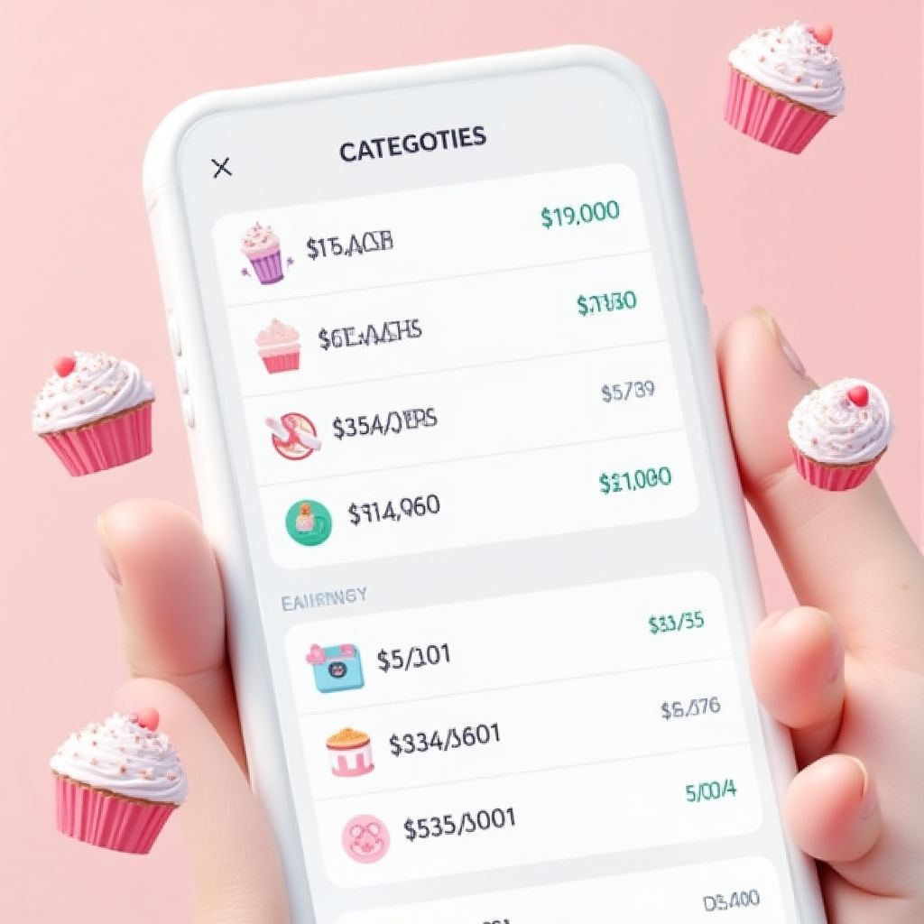 Presupuesto por categorías personalizado